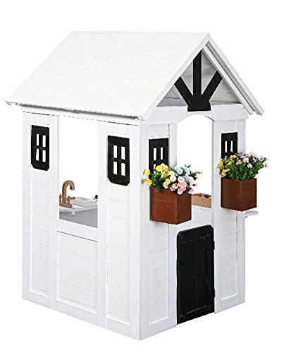 2MamaBees Ajure Playhouse White/Black