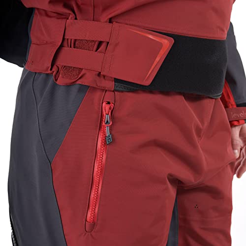 Level Six Women's Freya Drysuit Crater Blue/Ultraviolet