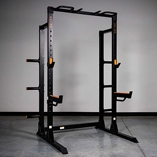 GRIND FITNESS Chaos 4000 Power Rack (Chaos4000) Black