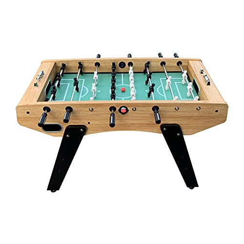 Hathaway Center Stage 59-in Pro Series Competition Foosball Table Wood Grain/Black/Green