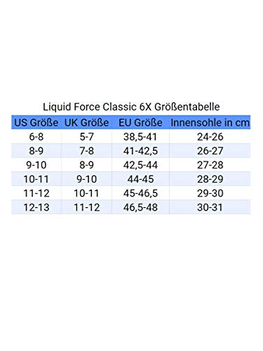 Liquid Force Classic 6X Bindings - 12-13