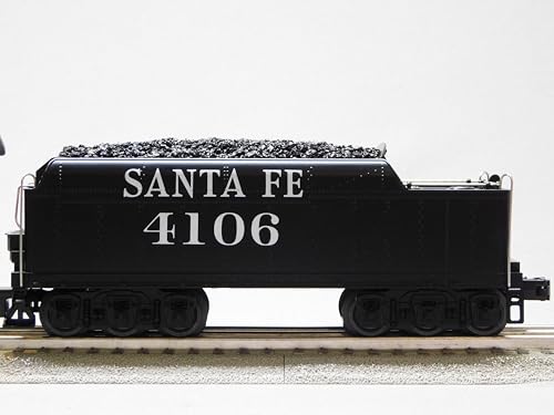 Lionel Santa FE ATSF LionChief 2.0 Berkshire Steam Engine O Gauge Multicolor