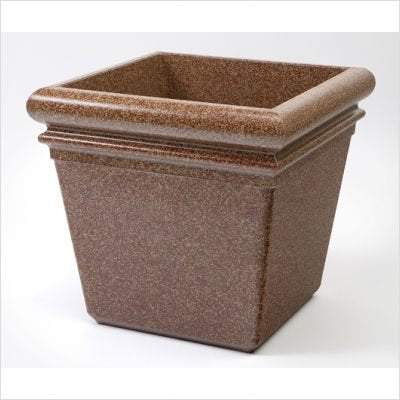 Commercial Zone StoneTec 18" Planter Ashtone