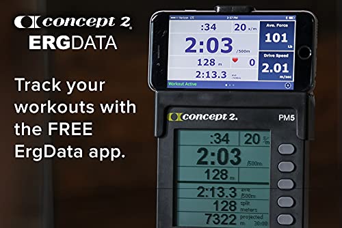 Concept2 Model D Indoor Rowing Machine with PM5 and Polar H10 Heart Rate Monitor