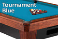 Simonis Cloth 860 Pool Table Cloth Tournament Blue