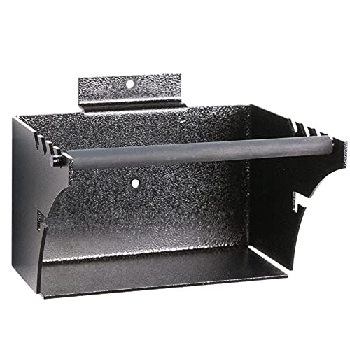 Hold Up Displays 12 Gun Rack for 6 Rifles and 6 Pistols Modular Slatwall Display System Black