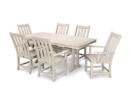 Polywood Vineyard 7-Piece Dining Set Sand