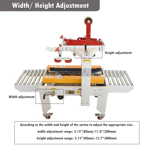 INTSUPERMAI Auto Case Sealer Machine 110V