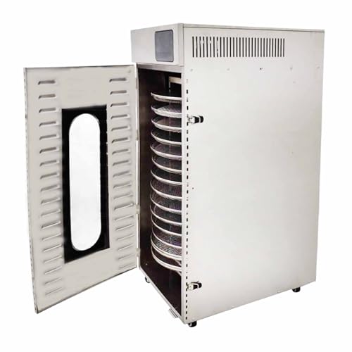TECHTONGDA Commercial 16-Layer Food Dehydrator Rotary Dryer Stainless Steel