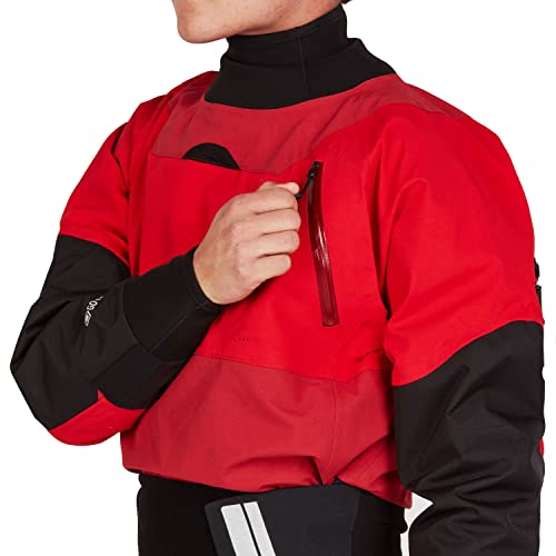 NRS Men's Jakl GORE-TEX Pro Dry Suit Red