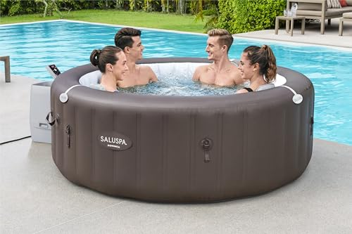 Bestway SaluSpa Dominica Smart EnergySense HydroJet Inflatable Hot Tub Spa Mousse