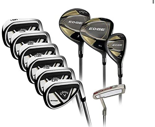 Callaway Unisex's Edge 10 Piece Golf Set-Right Handed Black