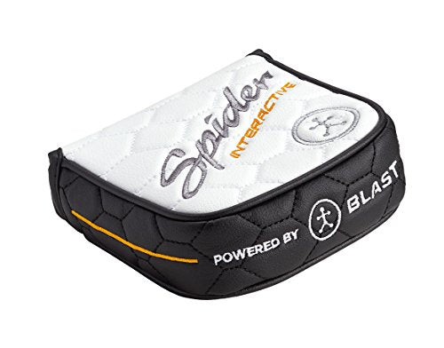 TaylorMade 2018 Spider Interactive Putter SuperStroke Double Bend Left Hand Yellow, White