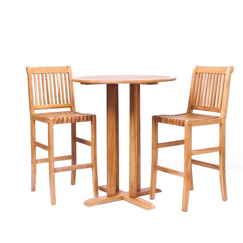 Cambridge Casual Teak Wood Mosko Bistro 3-Piece Set