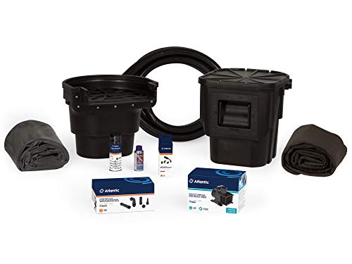 Atlantic 11ft x 11ft Small Pond Kit with TT3000 3000 GPH Waterfall Pump