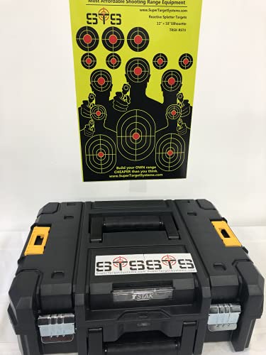 Super Target Systems HD Target Camera & Display Wireless, 1500 Yards Range, Case & 20 Targets Included