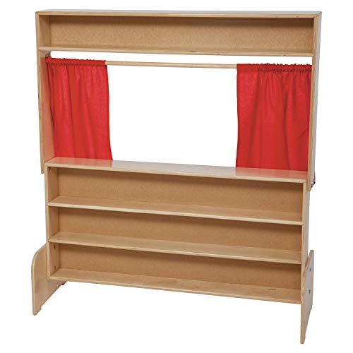 Wood Designs Deluxe Puppet Theater with Markerboard