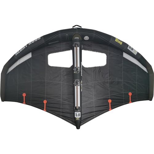 Rayleap 5㎡ Wing Foil Carbon Handle Inflatable Foil Wing Surf Hydrofoil Windsurf Black