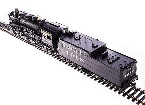 Broadway Limited Steam Locomotive ATSF 4000 Class 2-8-2 4018 Paragon4 Sound DC DCC HO Gray/Red