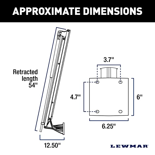 Lewmar Axis Shallow Water Anchor 12V Remote Controlled Black