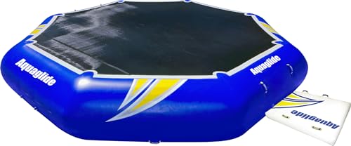 AQUAGLIDE Rebound 20 Inflatable Water Trampoline Blue