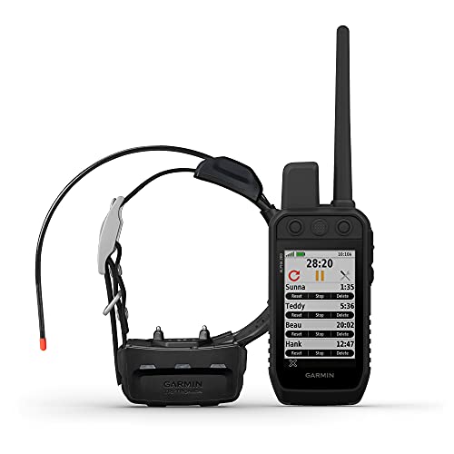 Garmin Alpha 200 Handheld Dog Device with TT15, Sunlight-readable 3.5" Touchscreen Black