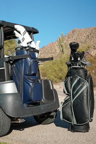 CaddyDaddy Premium Golf Cart Bag Matte Black