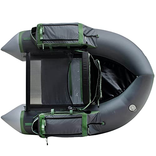 Outcast Sporting Gear Super Fat Cat Still Water Fishing Float Tube Sage/Gray