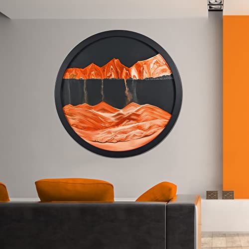 AECEVAN Wall Mount 3D Sand Art Sculpture H