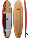 Boardworks Triton Recreational Stand Up Paddleboard Bamboo/Black