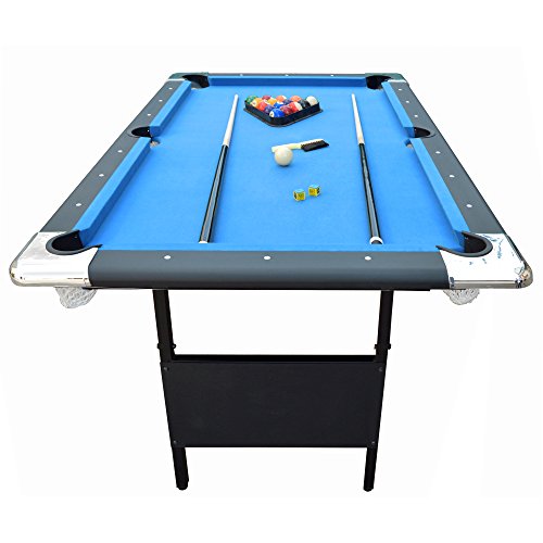 Hathaway Fairmont Portable 6-Ft Pool Table Blue
