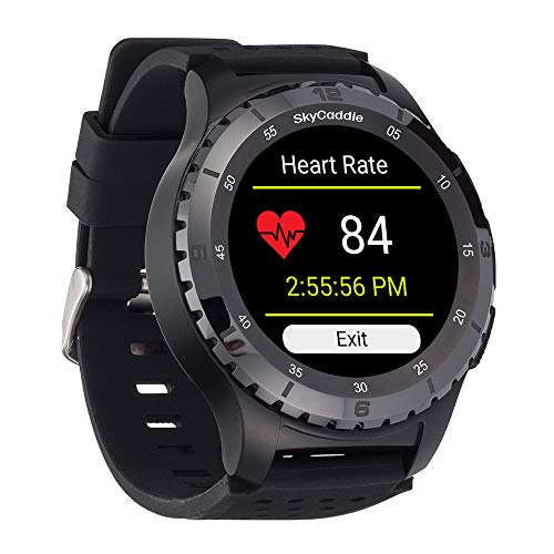 PlayBetter SkyCaddie LX5C Golf GPS Watch - Touchscreen Golf Range Finder Smartwatch w/Ceramic Bezel, 35K Courses & Digital Scorecard - SkyCaddie LX5C