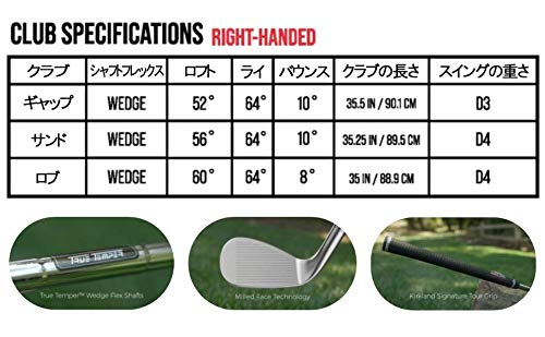 Kirkland Signature Golf Wedge Set Silver