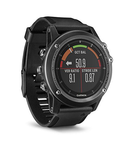 Garmin Fenix 3 HR Sapphire Handheld GPS Black