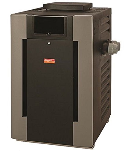 Raypak 406,000 Btu Digital Natural Gas Pool Heater with Cupro Nickel Ray-014941 Fashion Gray