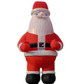 YBZCHLM Giant Christmas Inflatable Santa Claus with Gift Bag and LED Lights 20ft Red Model3