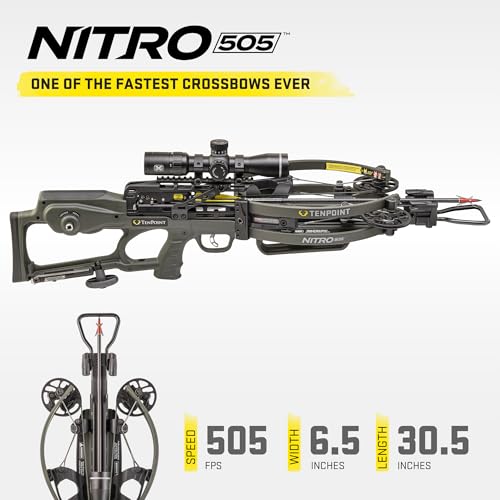 TenPoint Nitro 505 Crossbow Moss Green Multi