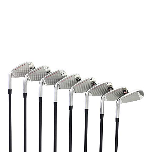 Majek K6 Iron Set +1 inch Over Big & Tall Men's 8-Piece Set Black