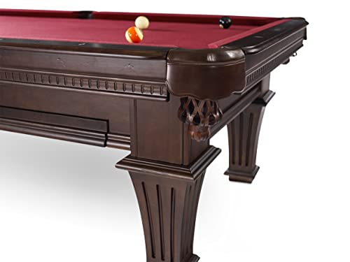 Empire USA Plank & Hide - Talbot Billiard Pool Table (w/Drawer) Mocha