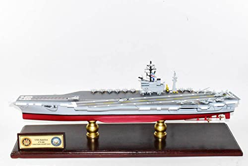 Squadron Nostalgia LLC CV-66 USS America Aircraft Carrier Scale Model Multicolor