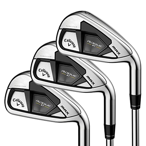 Callaway Golf Rogue ST Max Iron Set Silver