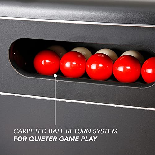 Hathaway Renegade II 54-in Bumper Pool Table Walnut / Red