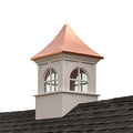 Good Directions Smithsonian Fairfax Vinyl Cupola 26" x 43" White