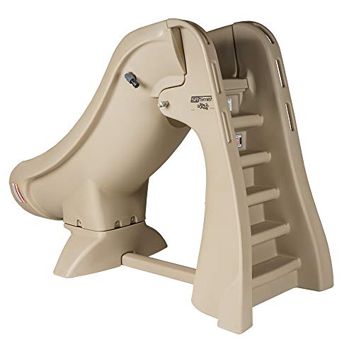 S.R. Smith SlideAway Removable In-Ground Pool Slide Taupe