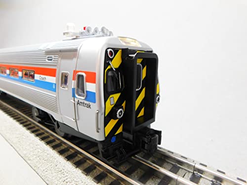 Lionel AMTRAK Amfleet Phase III Passenger Coach/CAB Car 2 Pack O Gauge Silver