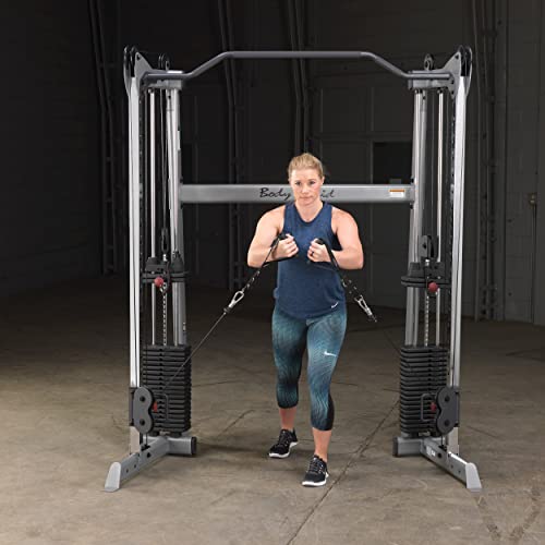 Body-Solid Functional Training Center Dual 310 lbs. Weight Stacks Grey