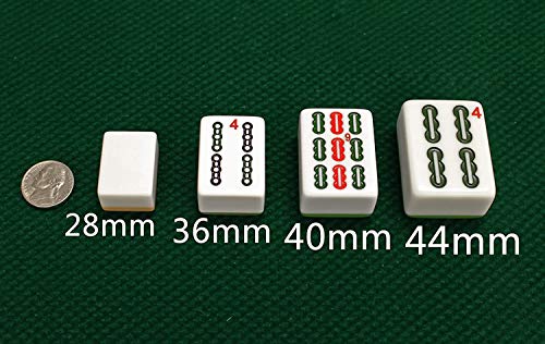 usamjtable Automatic Mahjong Table Pedestal Folding Style 44mm Large Tiles Green