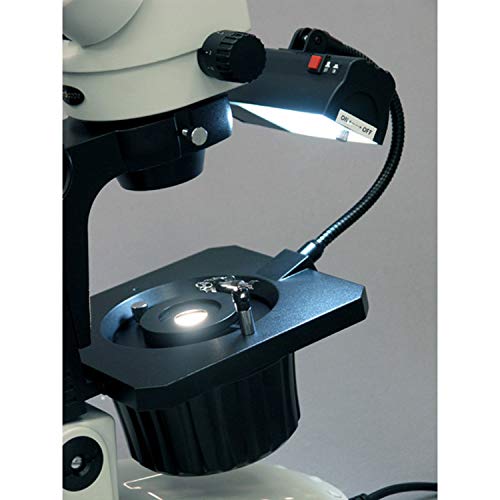 AmScope Trinocular Gemology Stereo Zoom Microscope Clear