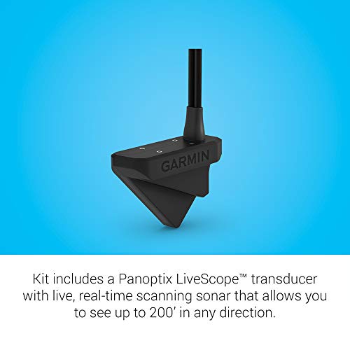 Garmin Panoptix LiveScope Ice Fishing Kit with Sonar System 010-12676-50
