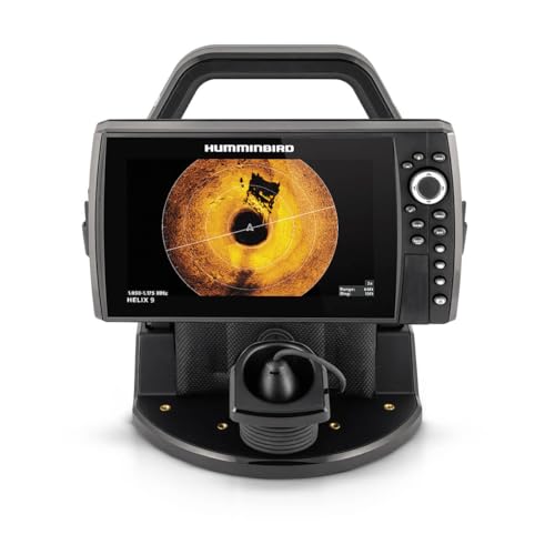 Humminbird ICE Helix 9 MSI+ GPS G4N MEGA 360 Bundle Black